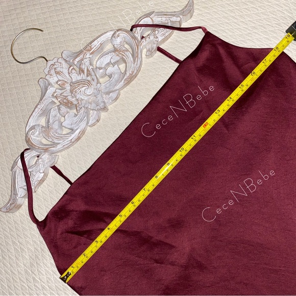 ❤️ ARITZIA Spiced Burgundy (Bordeaux Wine) - M - Only Cowl Slip - COWLNECK DRESS - Picture 12 of 16